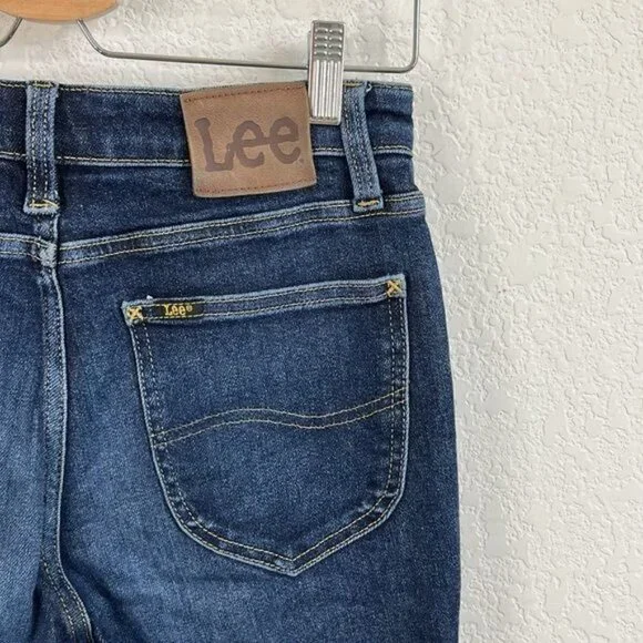 Free People X Lee High Rise Flare Jean - Picture 2 of 9